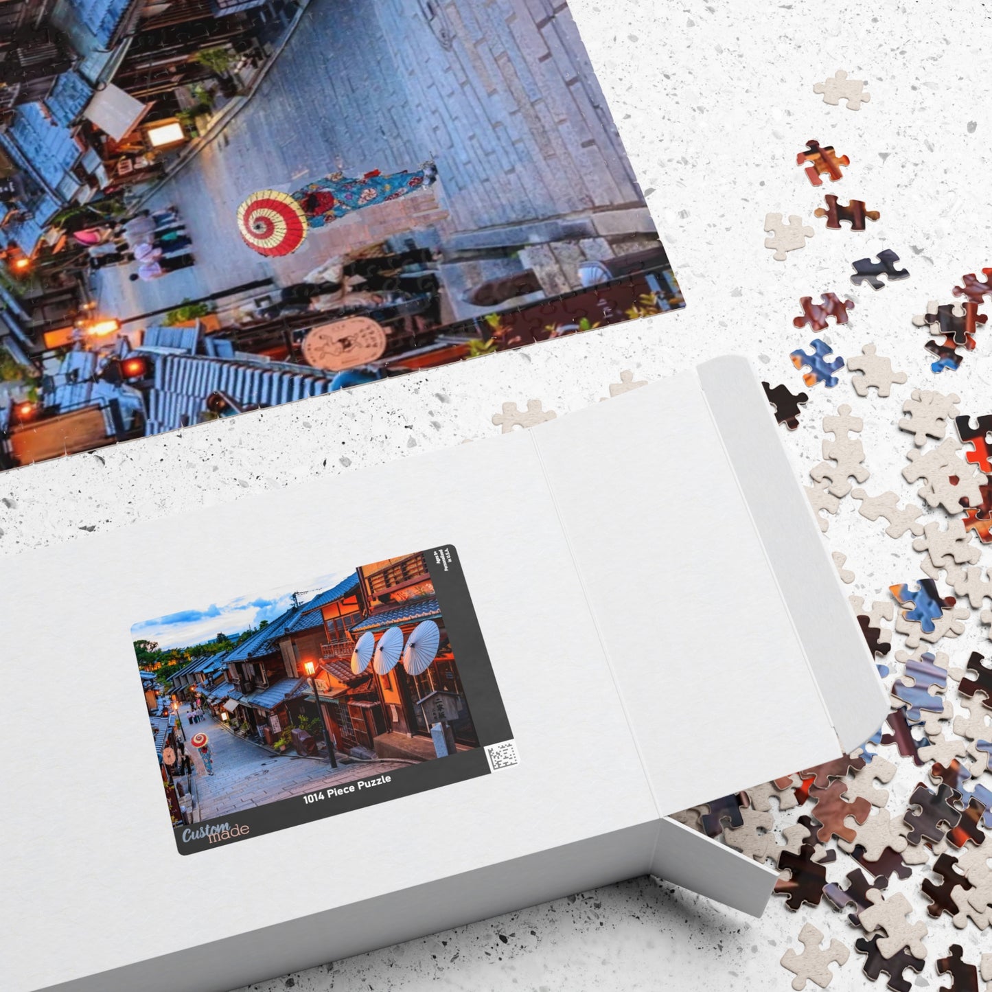 Jigsaw Puzzle (110, 252, 520, 1014-piece) Kyouto: Gion Cobblestone Road