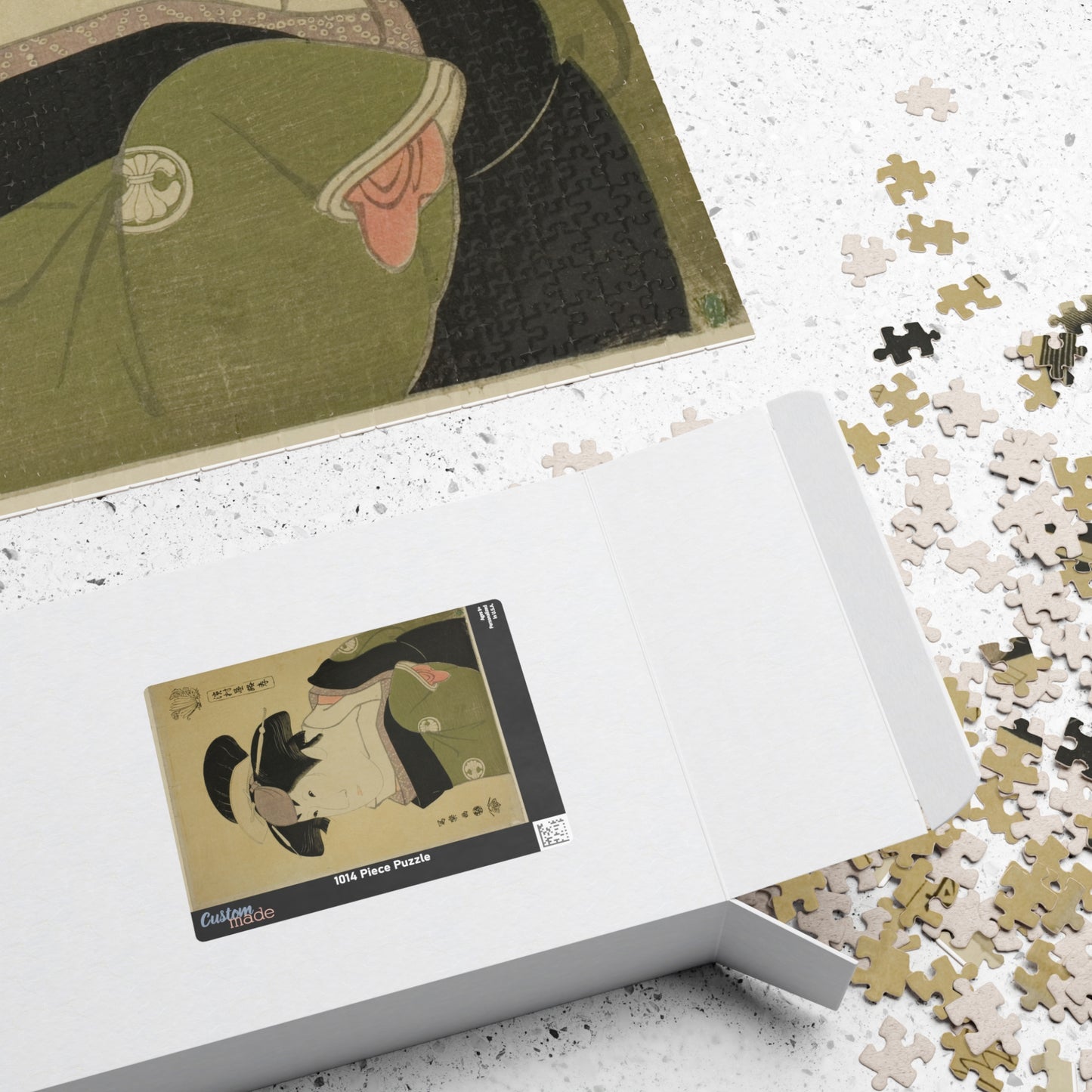 Ukiyo-e Jigsaw Puzzle (1014-piece): Hamamuraya Roko – Toshusai Sharaku | Kabuki Actor Portrait / Edo Ukiyo-e Masterpiece