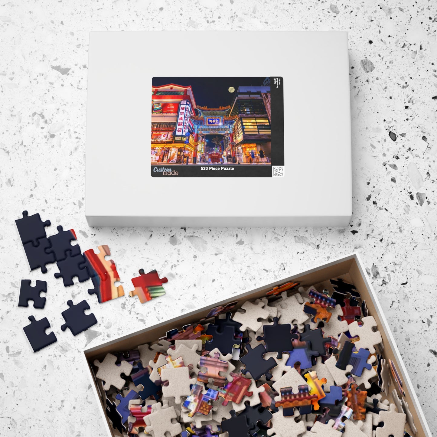 Jigsaw Puzzle (110, 252, 520, 1014-piece) Yokohama: Chinatown