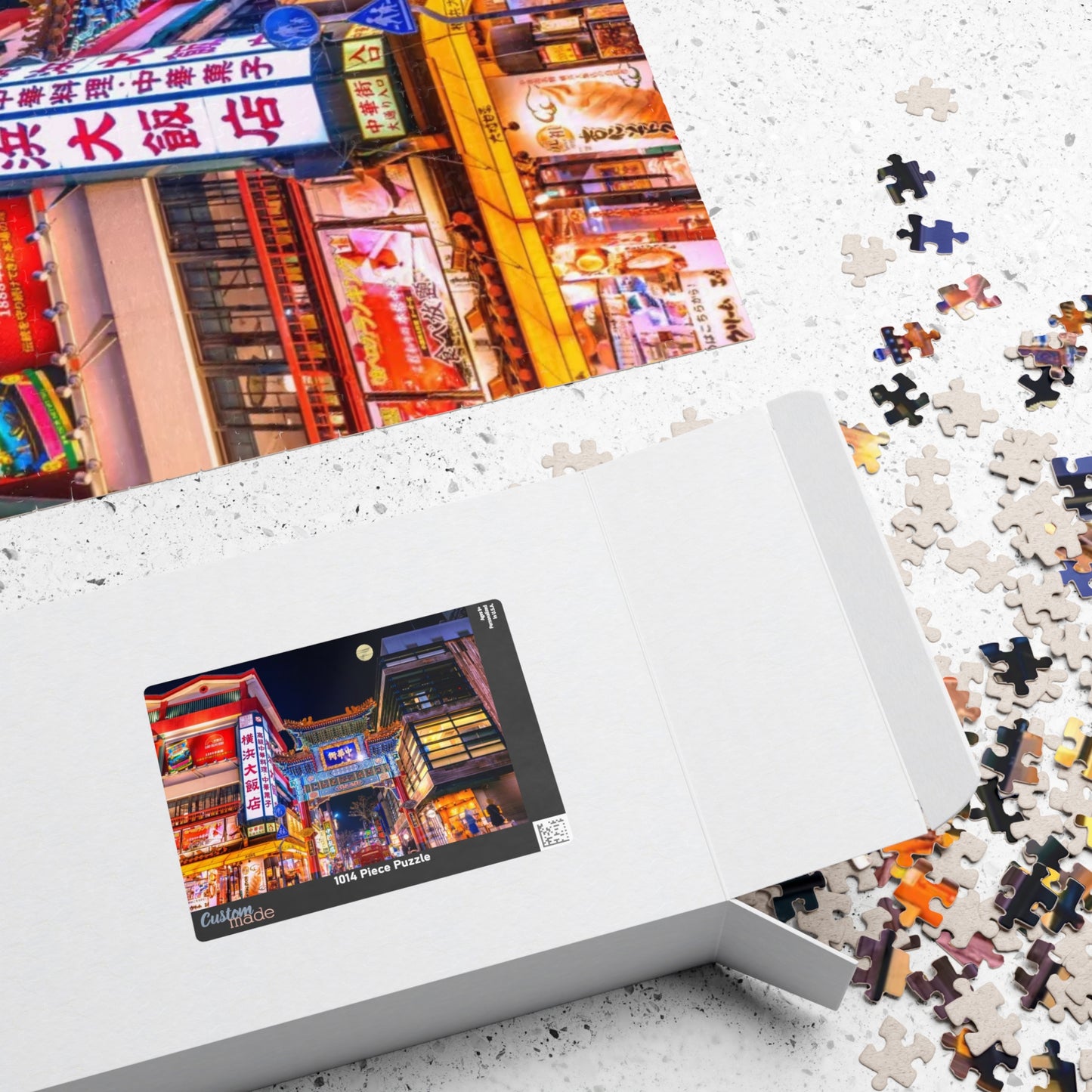 Jigsaw Puzzle (110, 252, 520, 1014-piece) Yokohama: Chinatown