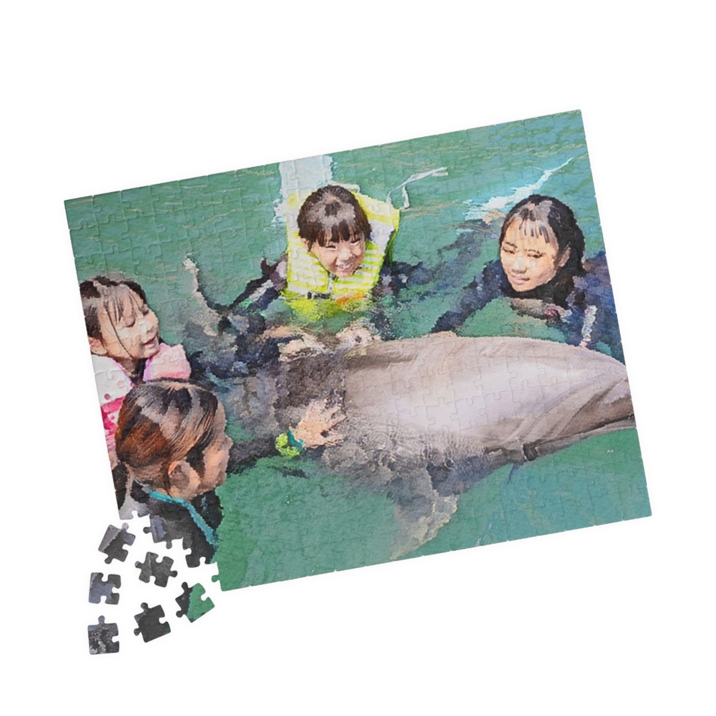 Jigsaw Puzzle (110, 252, 520, 1014-piece) Izu: Shimoda Aquarium