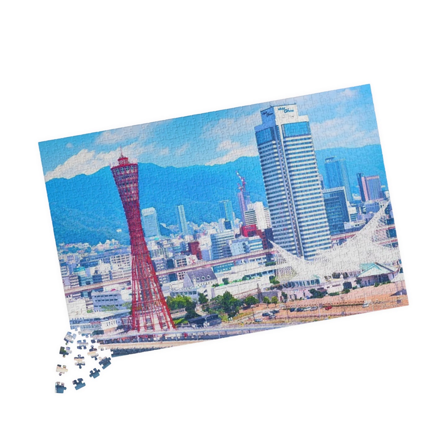 Jigsaw Puzzle (110, 252, 520, 1014-piece) Kobe: Port Tower