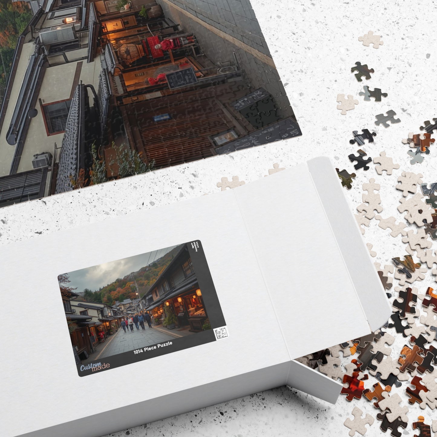 Jigsaw Puzzle (110, 252, 520, 1014-piece) Kobe: Arima Onsen Street