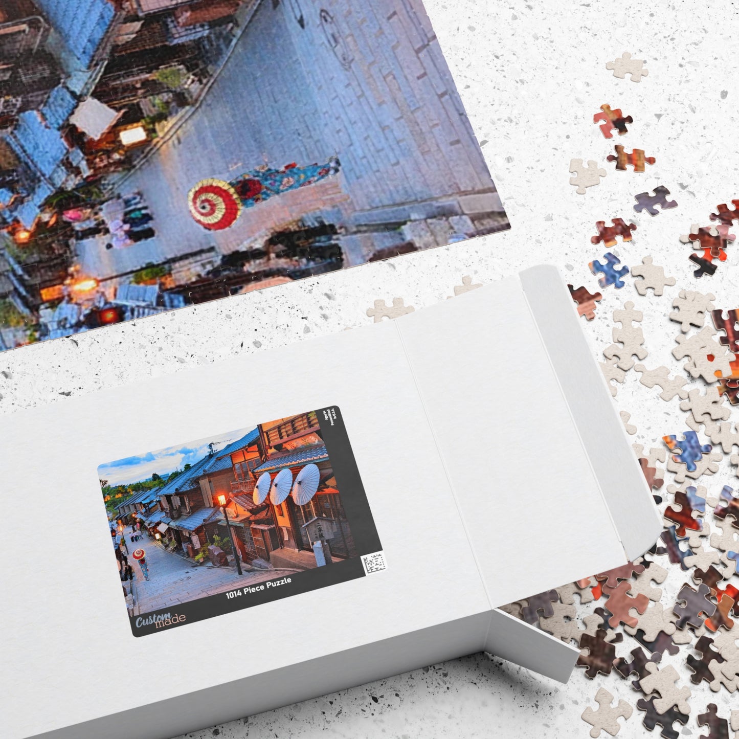 Jigsaw Puzzle (110, 252, 520, 1014-piece) Kyoto: Gion Cobblestone Road