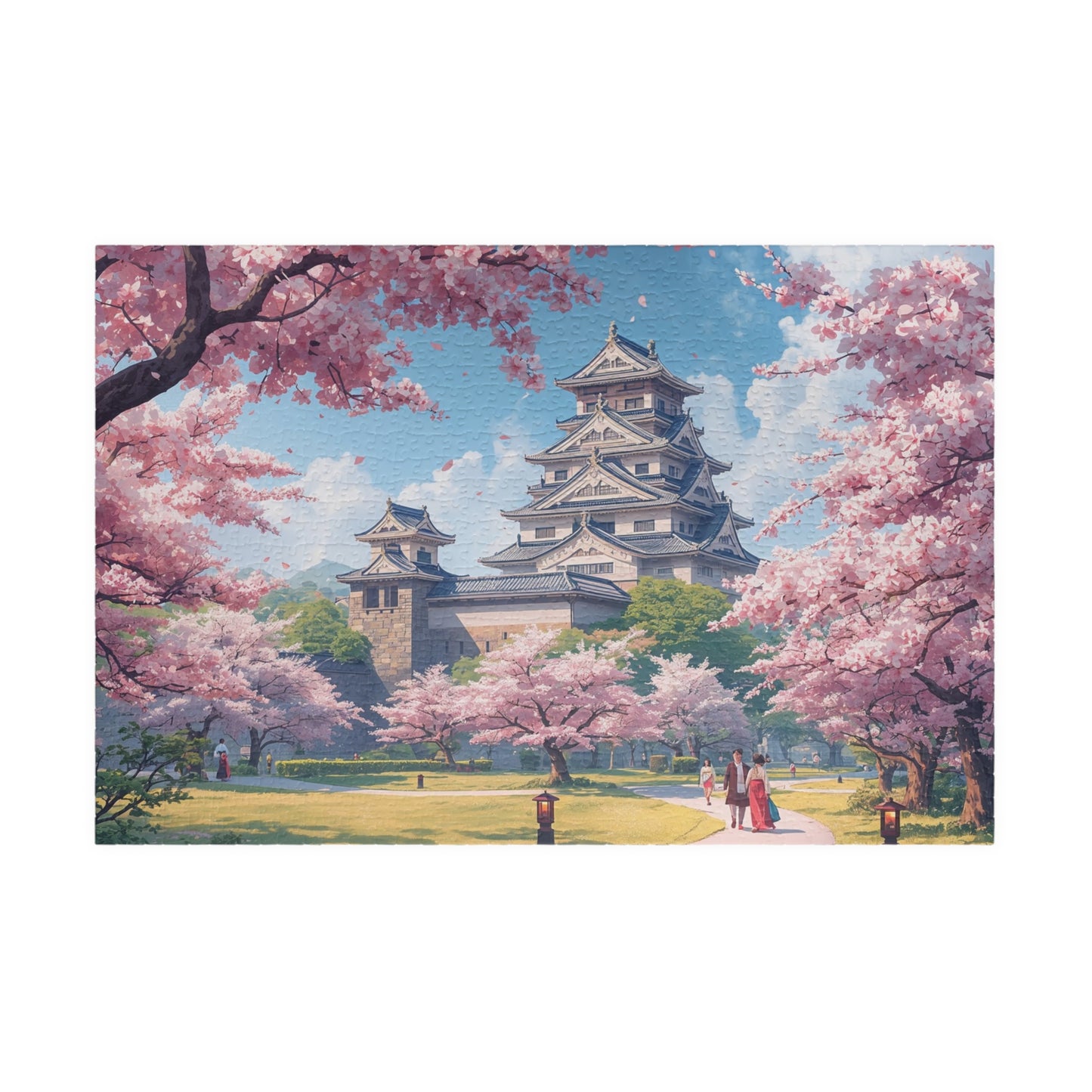 Copy of Jigsaw Puzzle (110, 252, 520, 1014-piece) Osaka: Osaka Castle