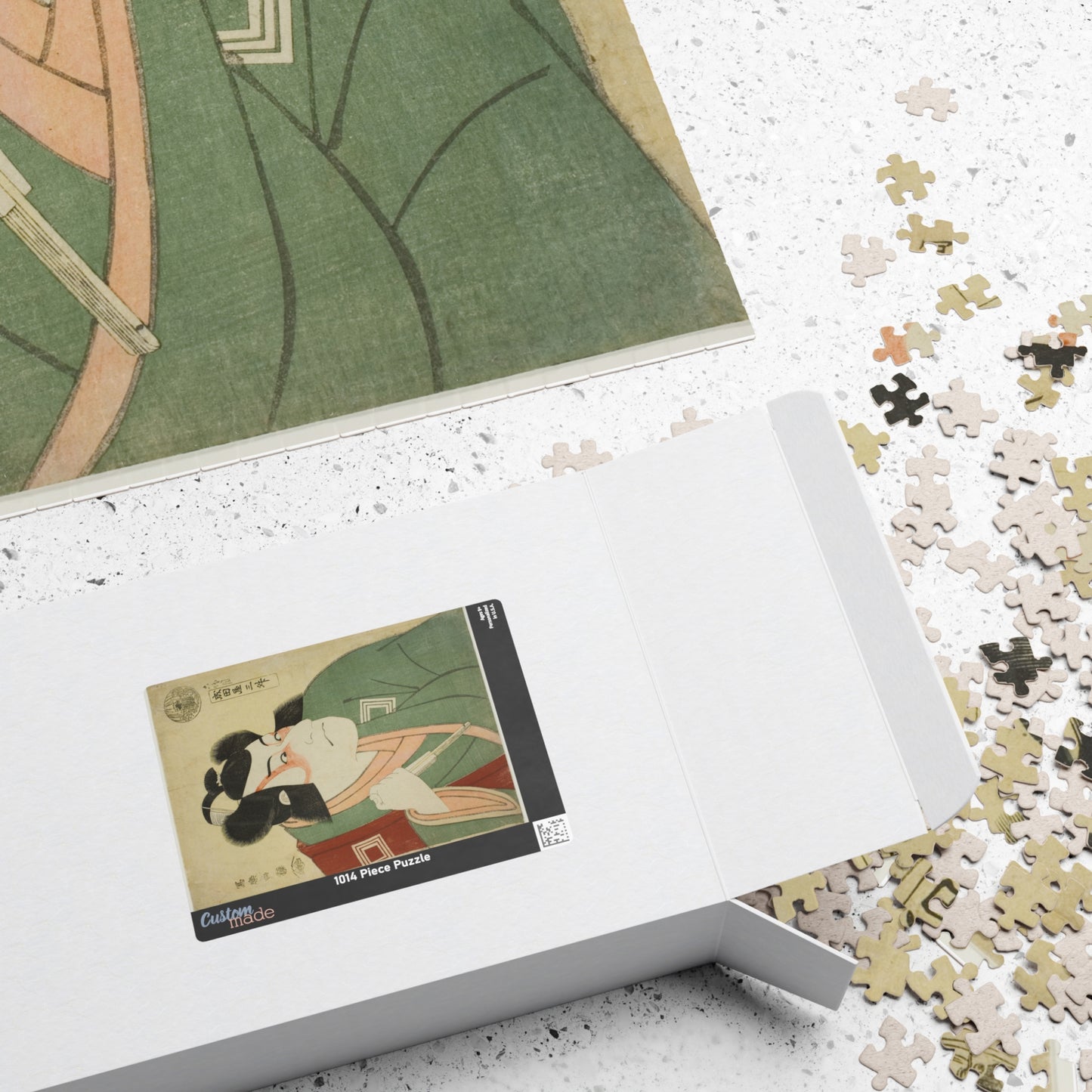 Ukiyo-e Jigsaw Puzzle (1014-piece): Ichikawa Danjūrō VI as Naritaya Sanshō – Tōshūsai Sharaku | Kabuki Actor Portrait / Japanese Masterpiece Art