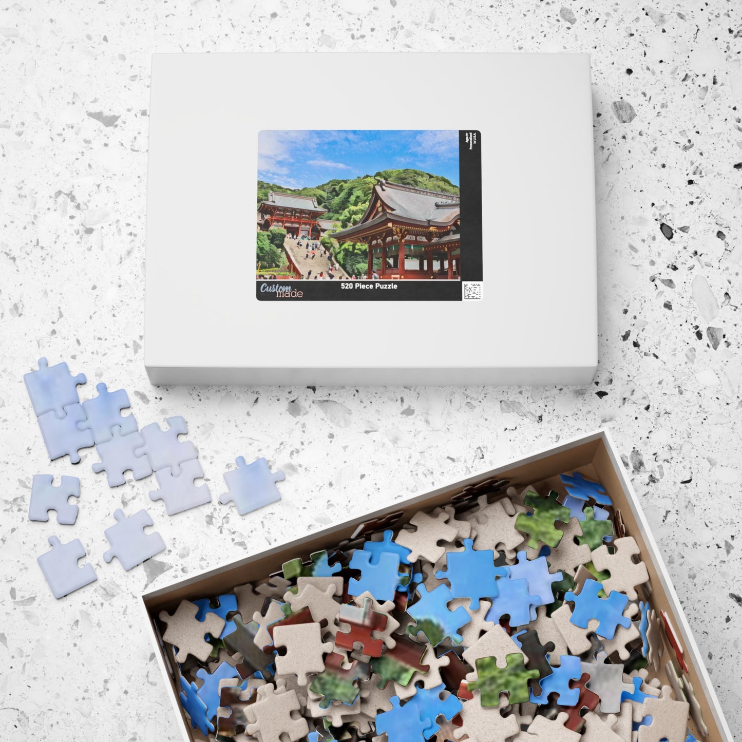 Jigsaw Puzzle (110, 252, 520, 1014-piece) Kamakura: Tsuruoka Hachiman Guu