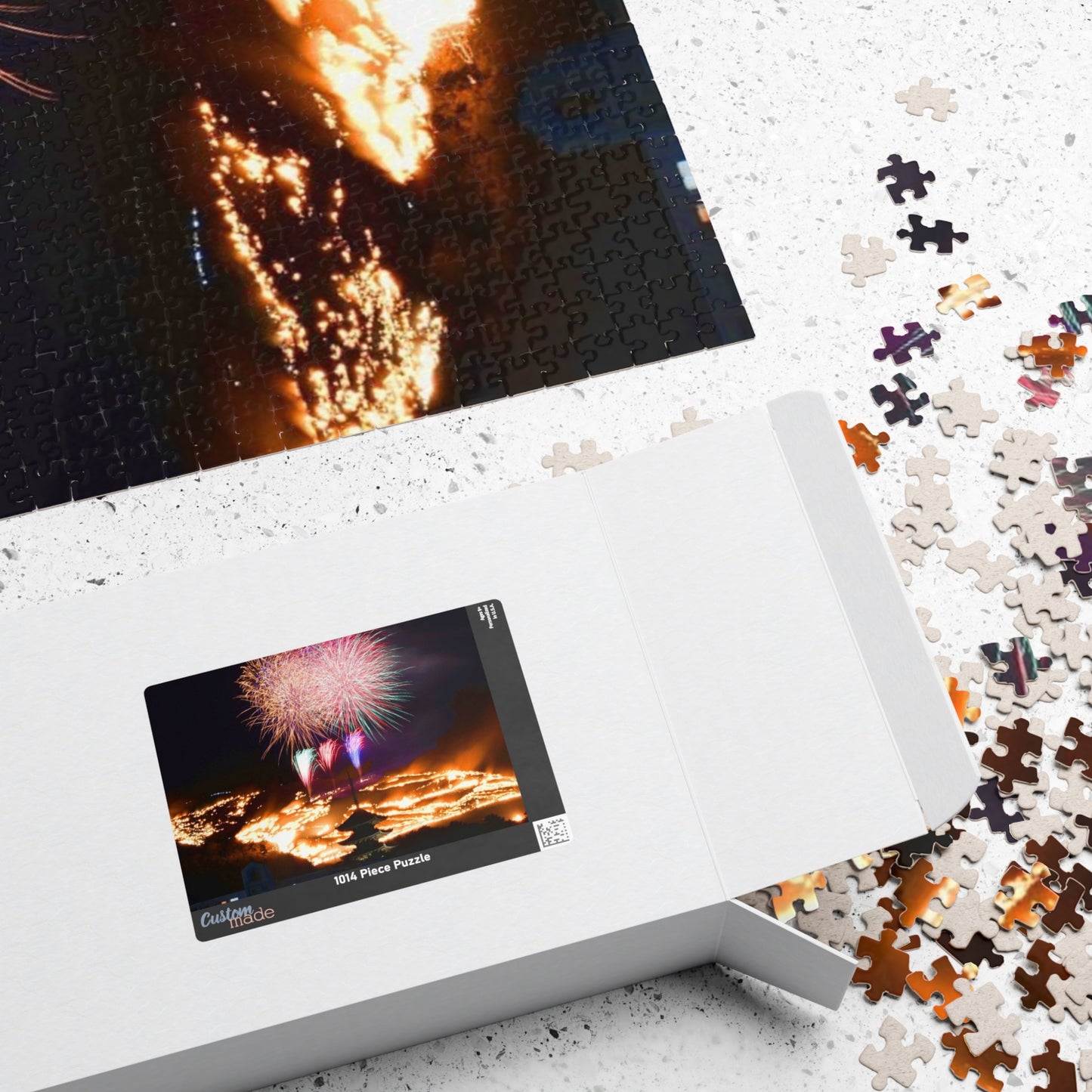 Jigsaw Puzzle (110, 252, 520, 1014-piece) Nara: Wakakusayama mountain burning