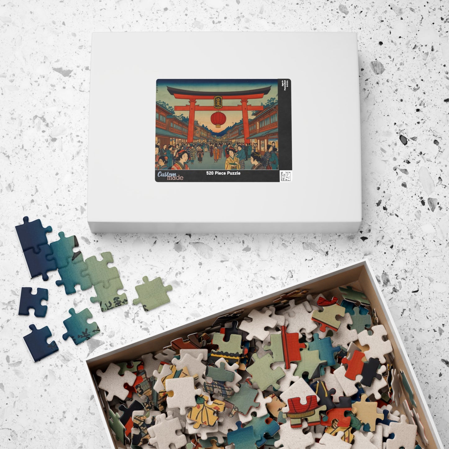 Jigsaw Puzzle (110, 252, 520, 1014-piece) Tokyo: Asakusa Kaminarimon