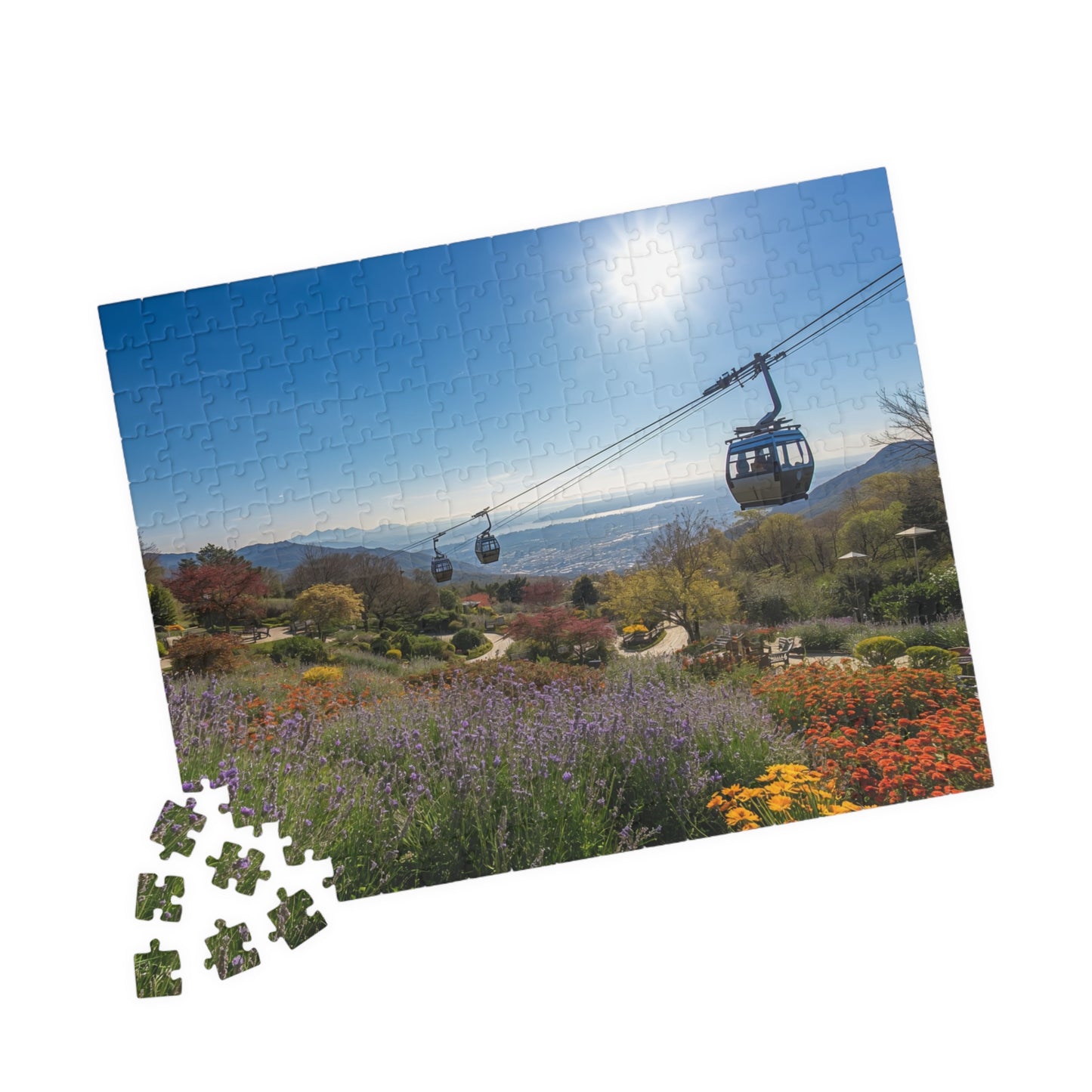 Jigsaw Puzzle (110, 252, 520, 1014-piece) Kobe: Nunobiki Herb Garden