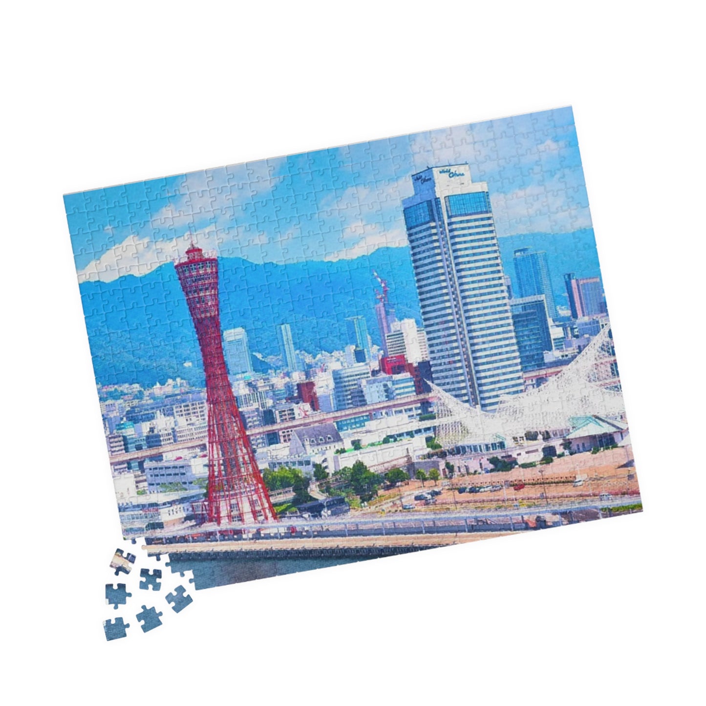 Jigsaw Puzzle (110, 252, 520, 1014-piece) Kobe: Port Tower