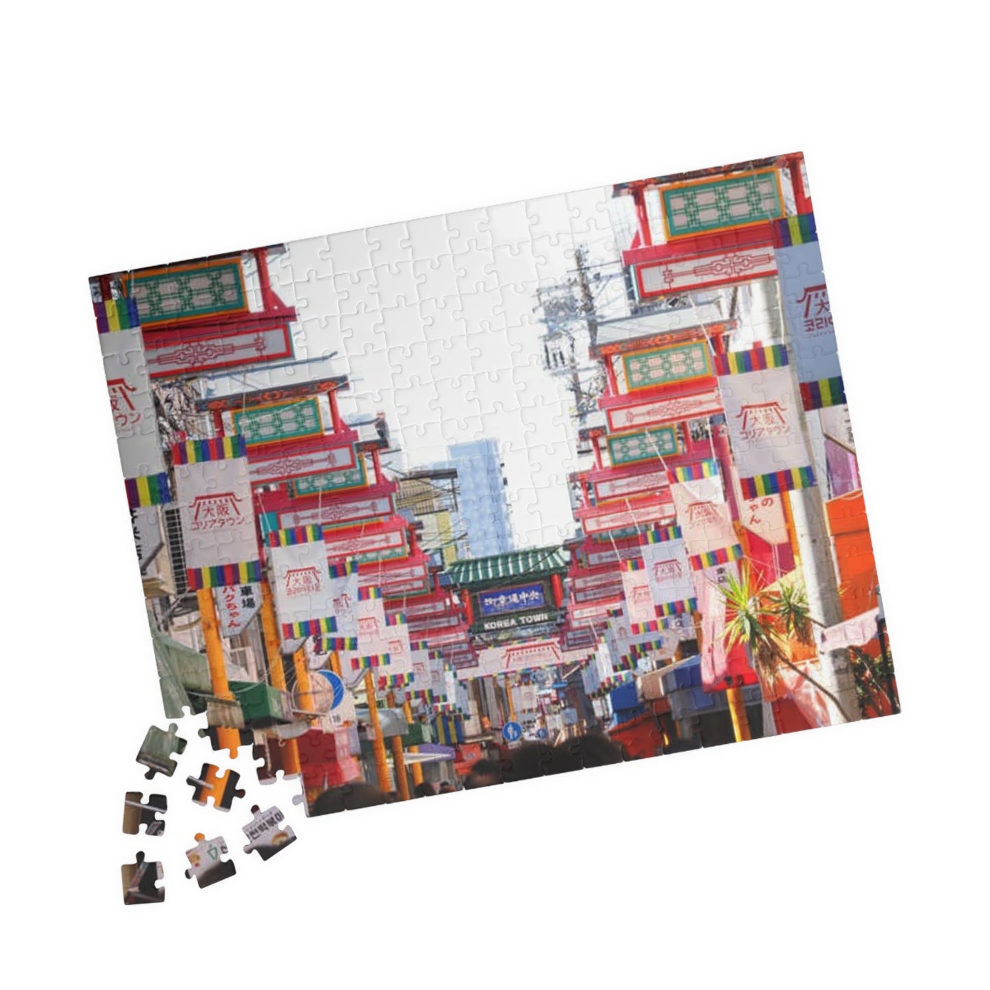 Jigsaw Puzzle (110, 252, 520, 1014-piece) Osaka: Tsuruhashi Korea Town