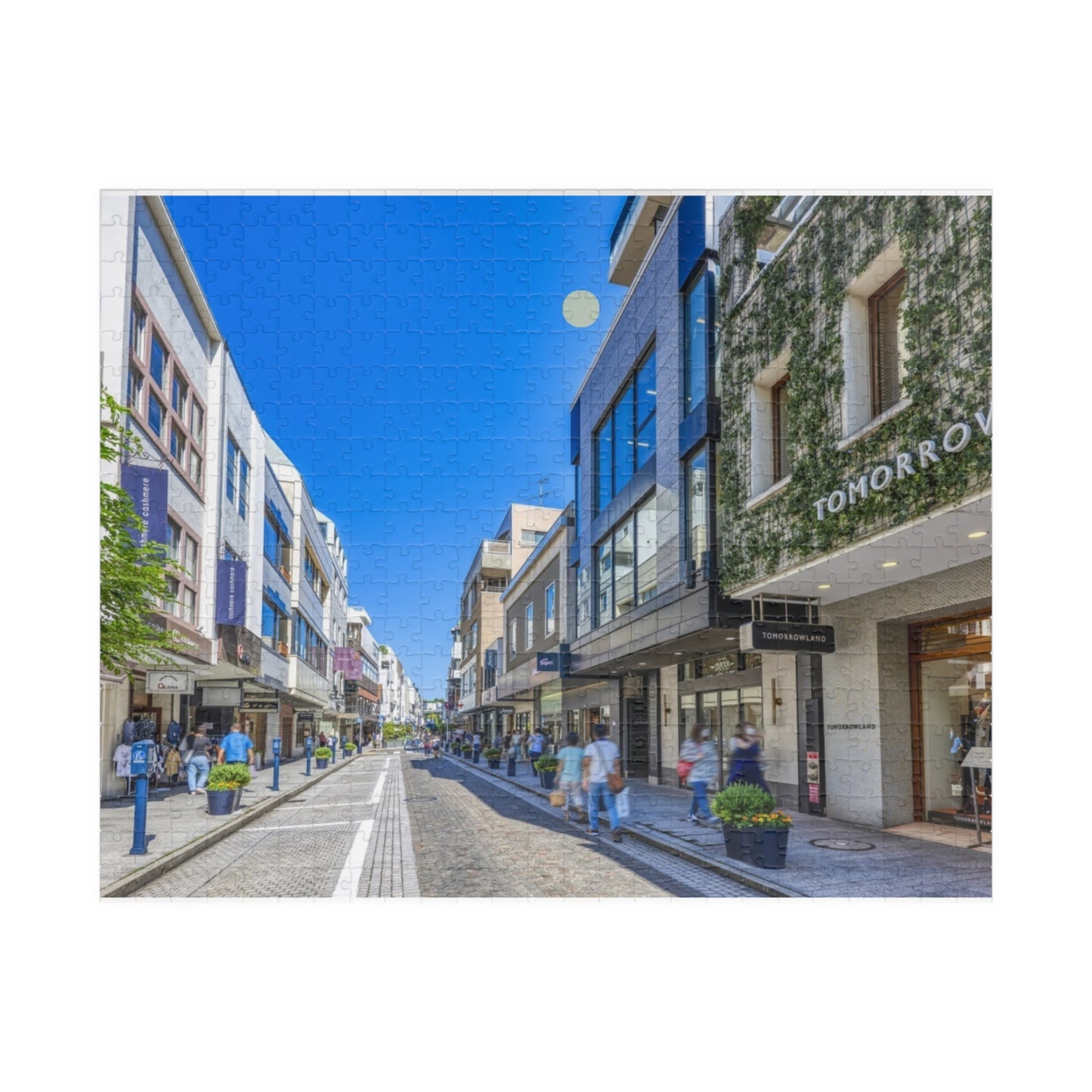 Jigsaw Puzzle (110, 252, 520, 1014-piece) Yokohama: Motomachi Shopping Street
