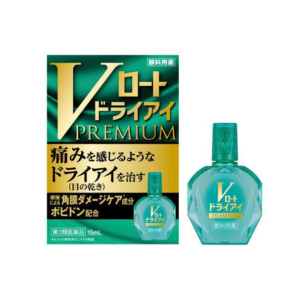 Set of 3 [Third drug class] V Rohto Dry Eye Premium 15ml [Rohto Pharmaceutical Co., Ltd.]