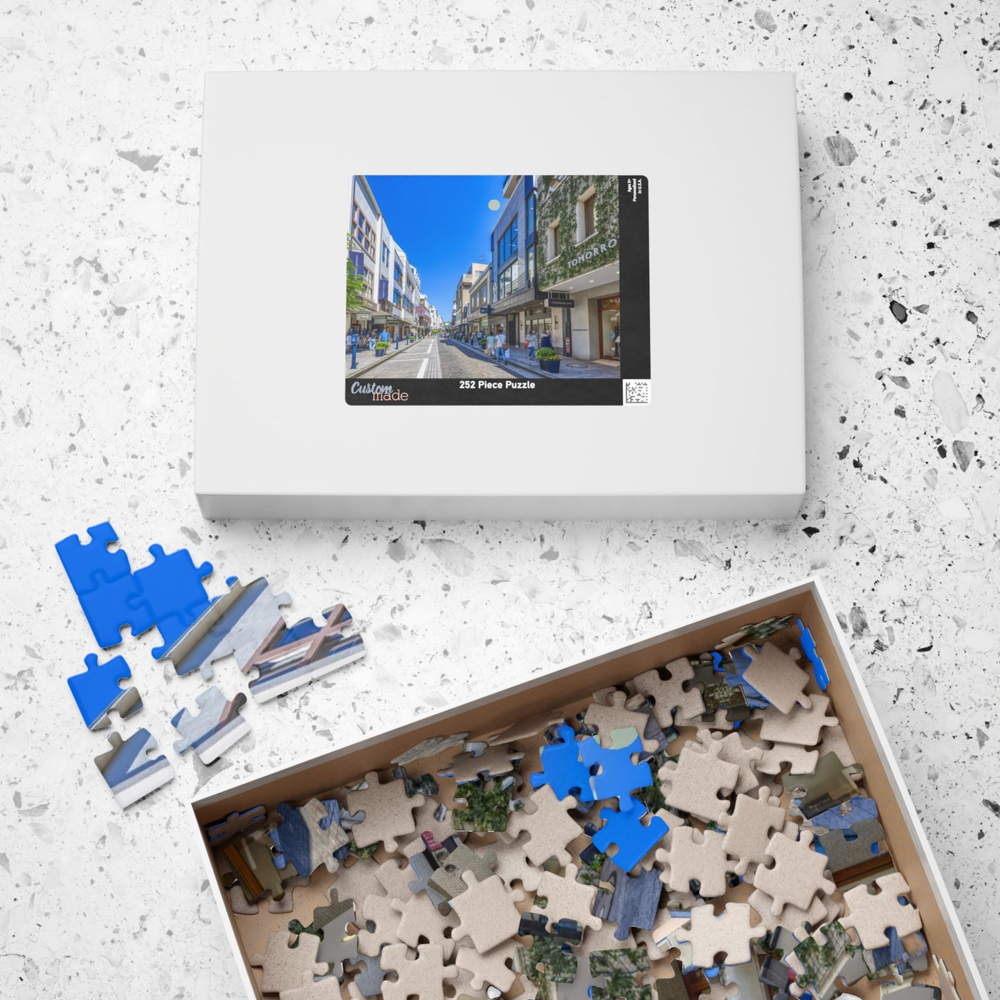 Jigsaw Puzzle (110, 252, 520, 1014-piece) Yokohama: Motomachi Shopping Street