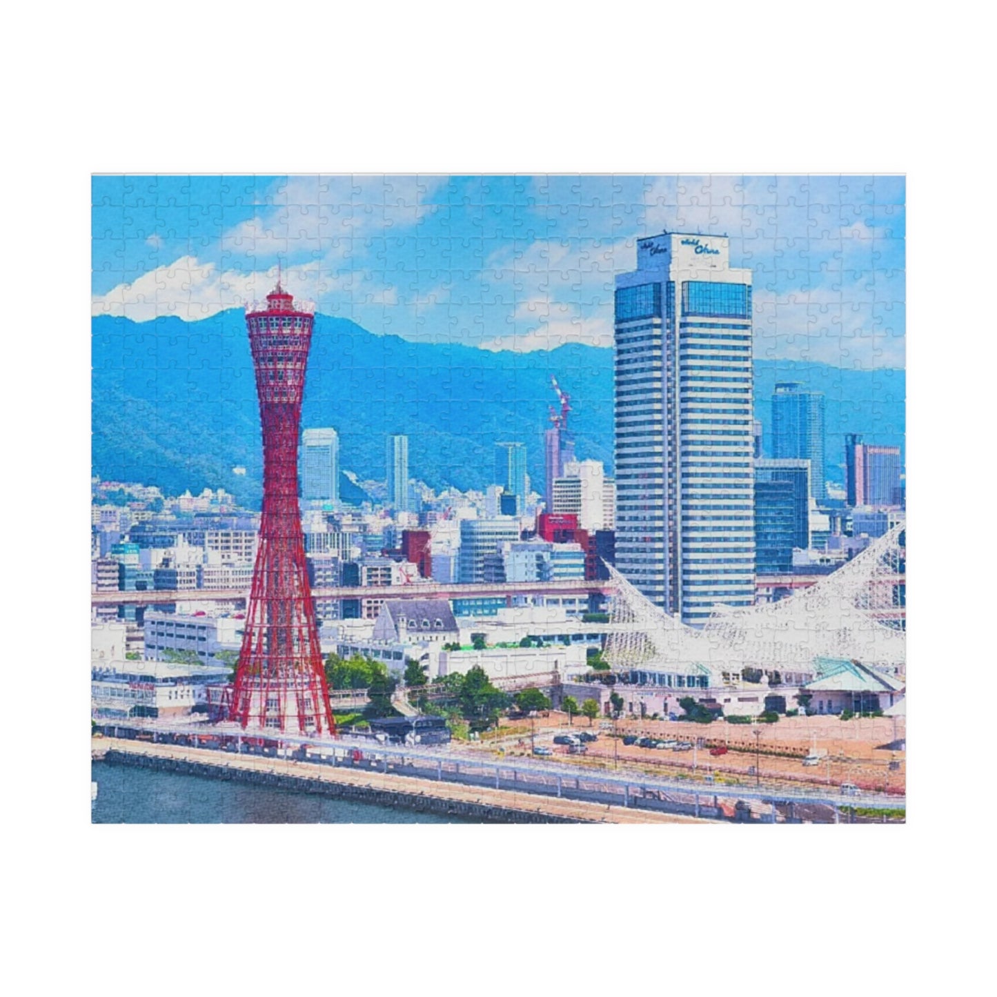 Jigsaw Puzzle (110, 252, 520, 1014-piece) Kobe: Port Tower