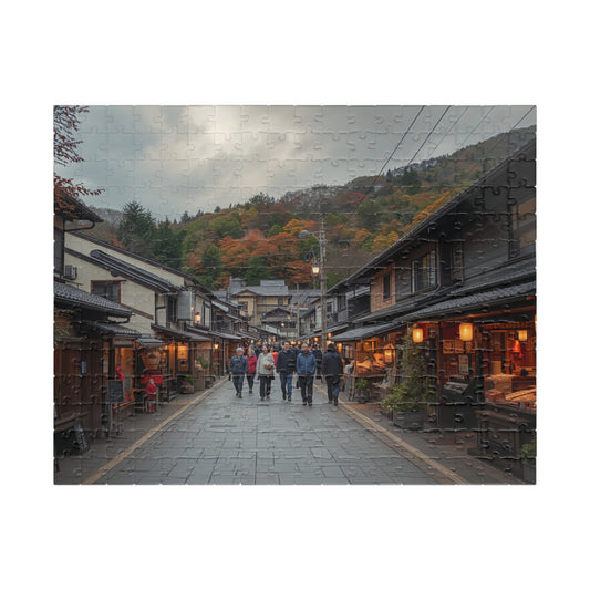 Jigsaw Puzzle (110, 252, 520, 1014-piece) Kobe: Arima Onsen Street