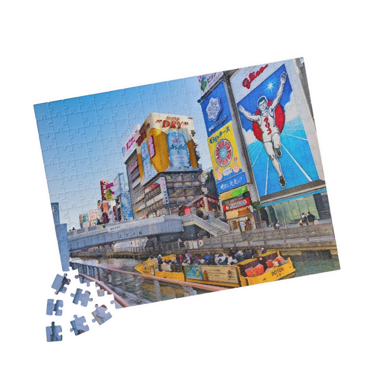Jigsaw Puzzle (110, 252, 520, 1014-piece) Osaka: Dotonbori Nanba