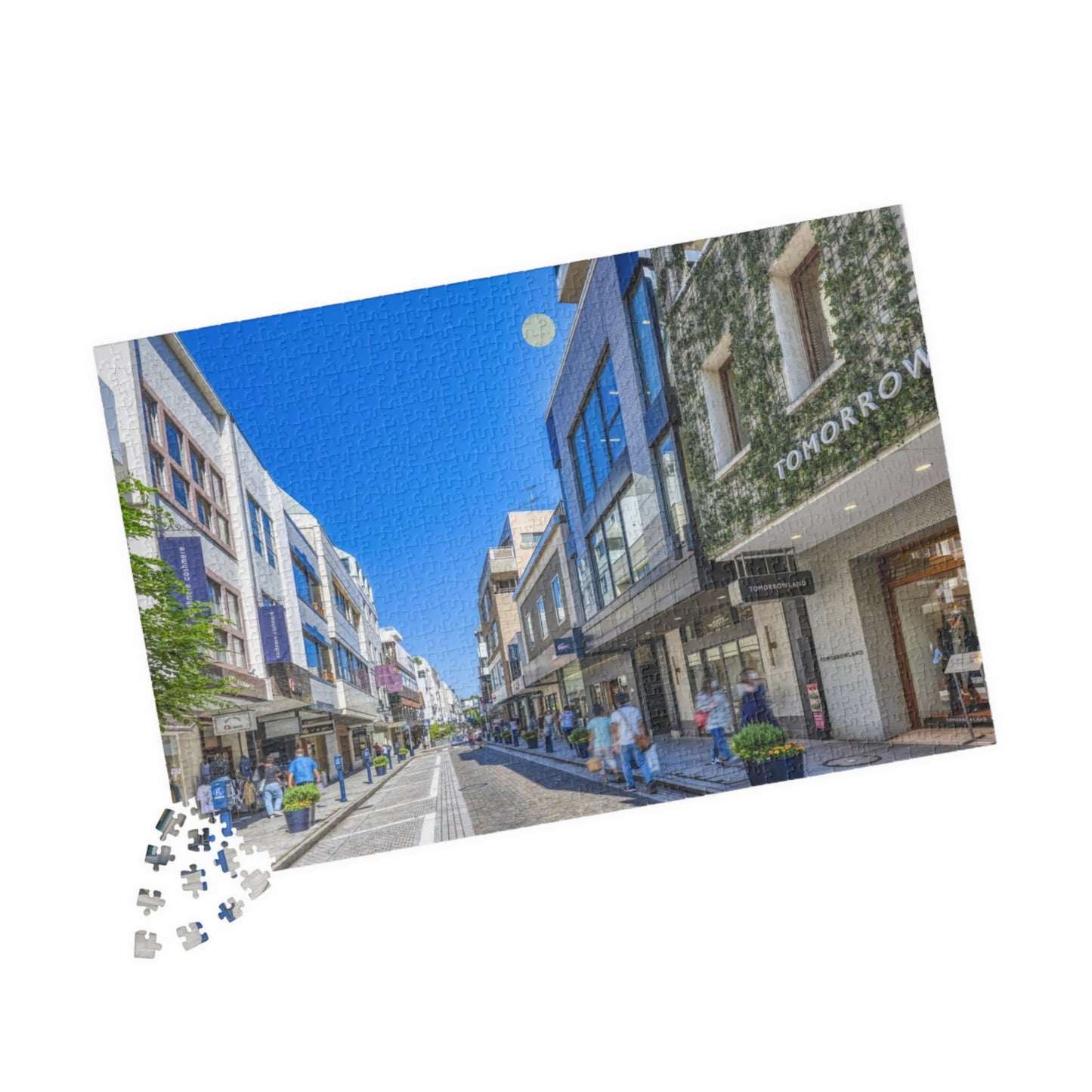 Jigsaw Puzzle (110, 252, 520, 1014-piece) Yokohama: Motomachi Shopping Street