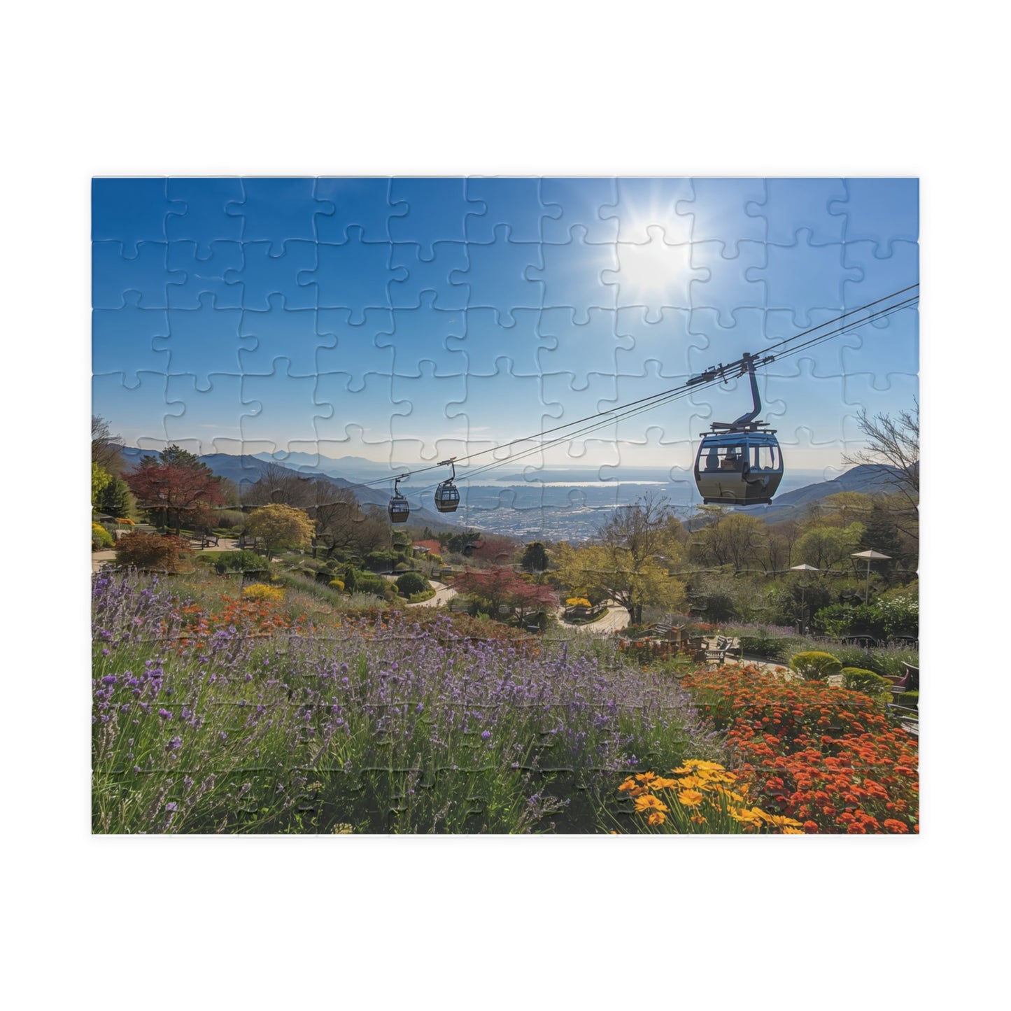 Jigsaw Puzzle (110, 252, 520, 1014-piece) Kobe: Nunobiki Herb Garden