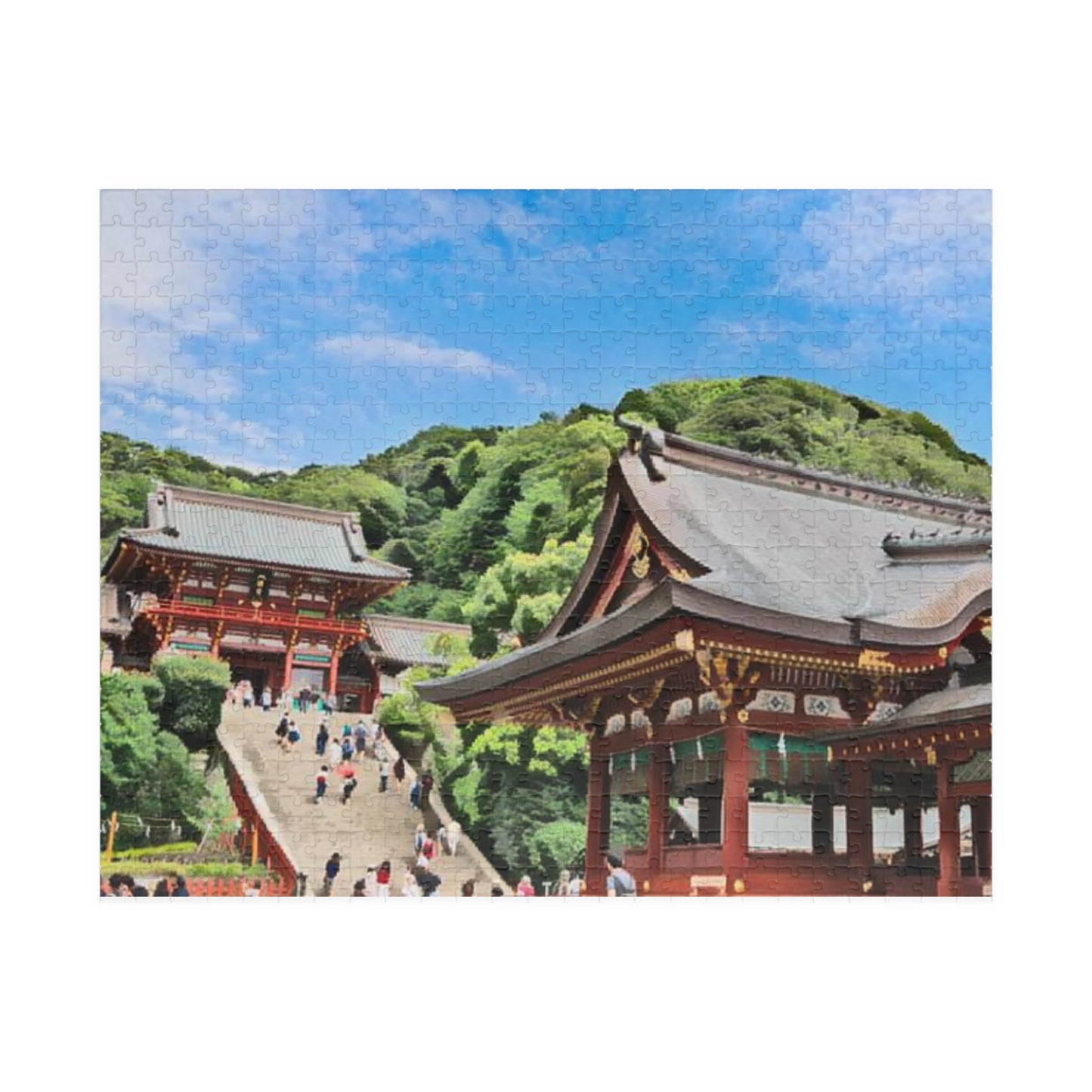 Jigsaw Puzzle (110, 252, 520, 1014-piece) Kamakura: Tsuruoka Hachiman Guu