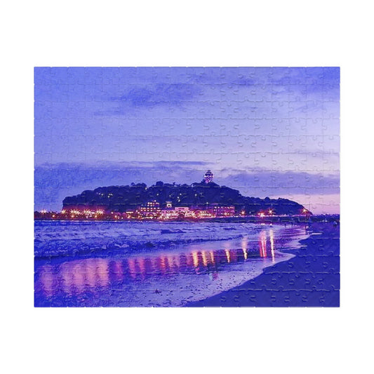 Jigsaw Puzzle (110, 252, 520, 1014-piece) Kamakura: Enoshima in evening