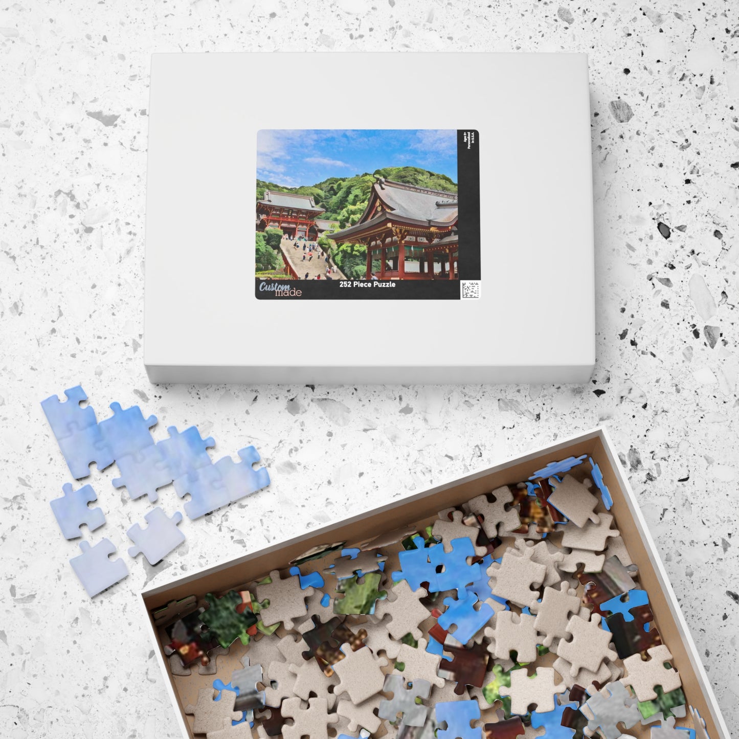 Jigsaw Puzzle (110, 252, 520, 1014-piece) Kamakura: Tsuruoka Hachiman Guu