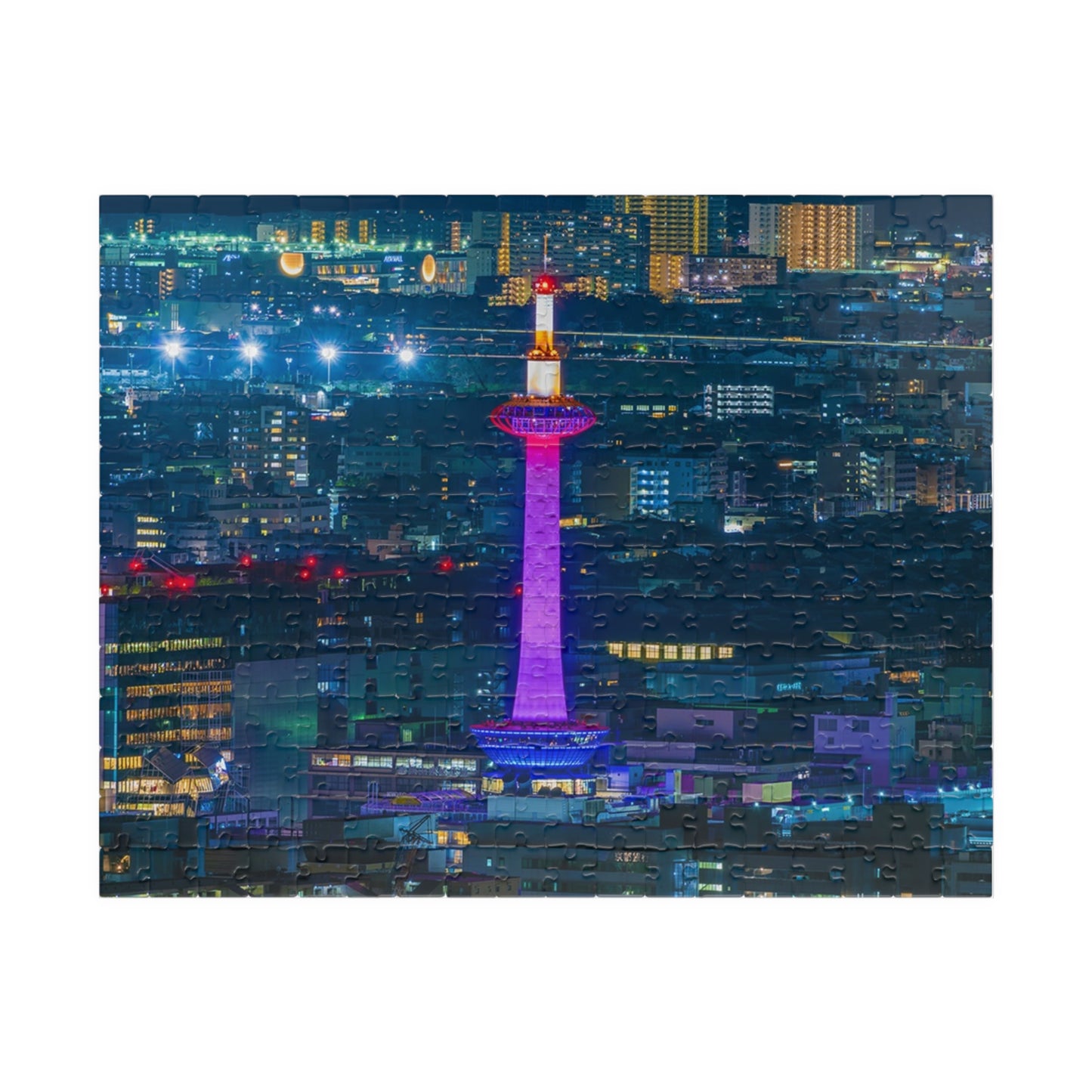 Jigsaw Puzzle (110, 252, 520, 1014-piece) Kyoto: Kyoto Tower Illumination