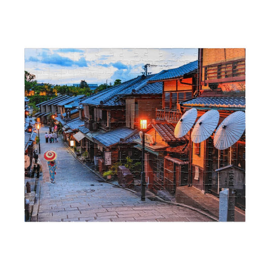 Jigsaw Puzzle (110, 252, 520, 1014-piece) Kyouto: Gion Cobblestone Road