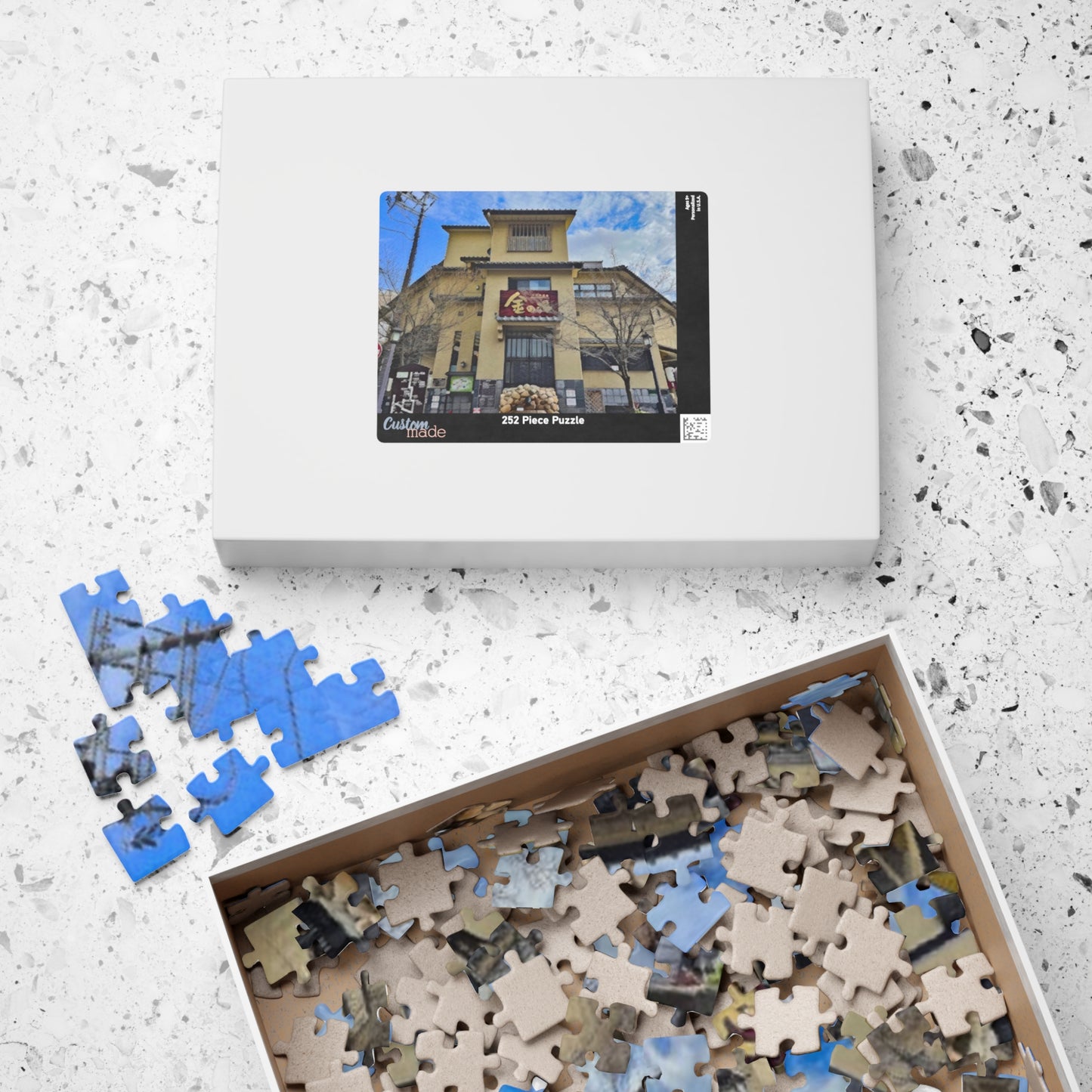 Jigsaw Puzzle (110, 252, 520, 1014-piece) Kobe: Arima Onsen Street