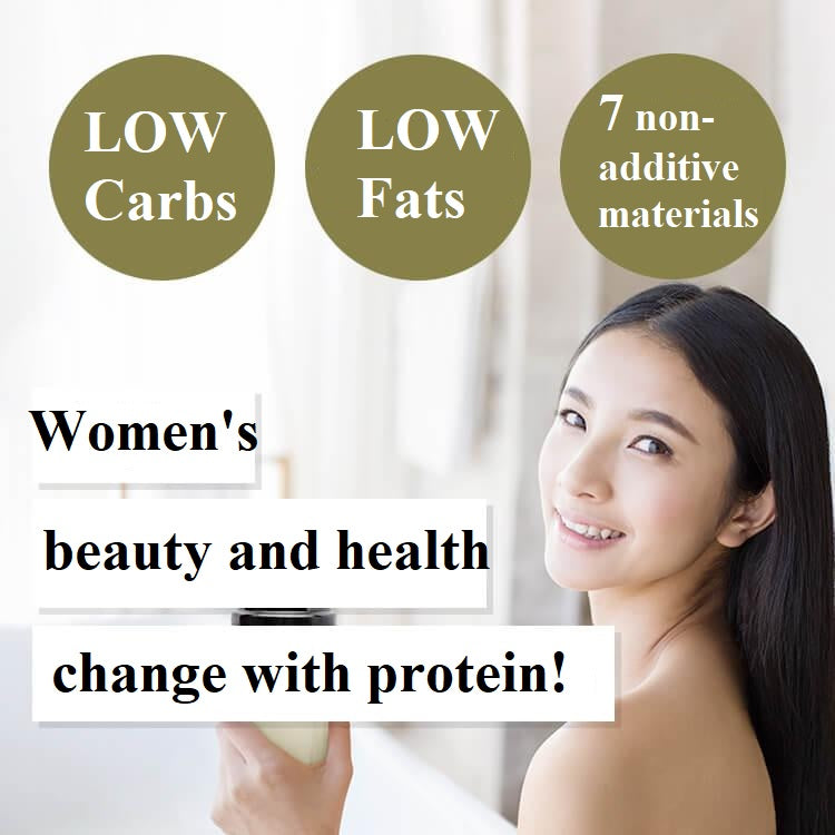 Protein for women weight loss, 2 packs, soy protein diet, additive-free bambi water