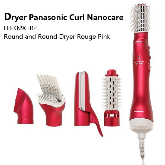 Dryer Panasonic Curl Nanocare EH-KN9C-RP Round and Round Dryer Rouge Pink
